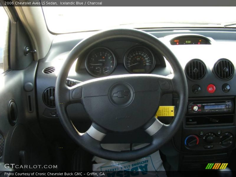 Icelandic Blue / Charcoal 2006 Chevrolet Aveo LS Sedan