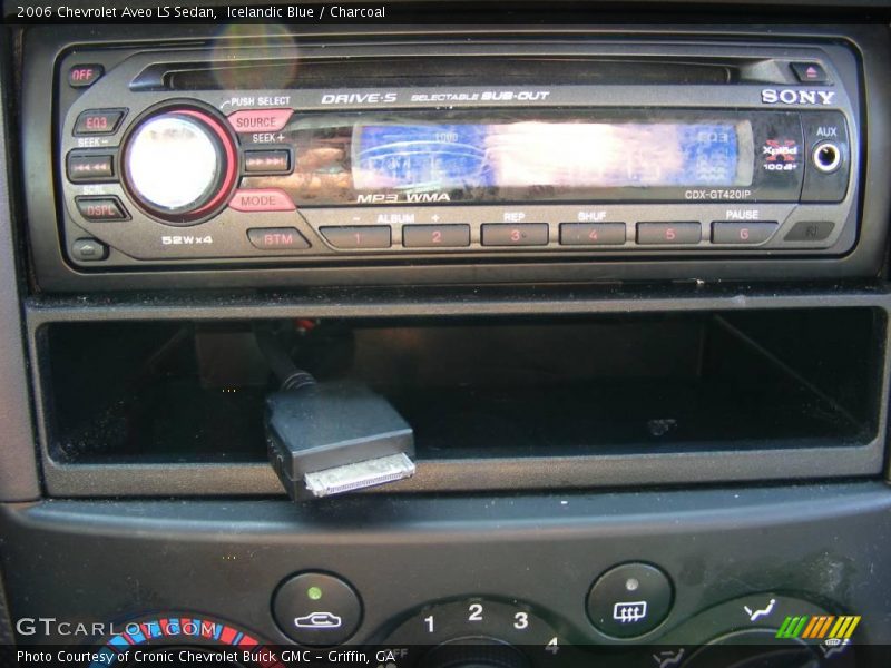 Icelandic Blue / Charcoal 2006 Chevrolet Aveo LS Sedan
