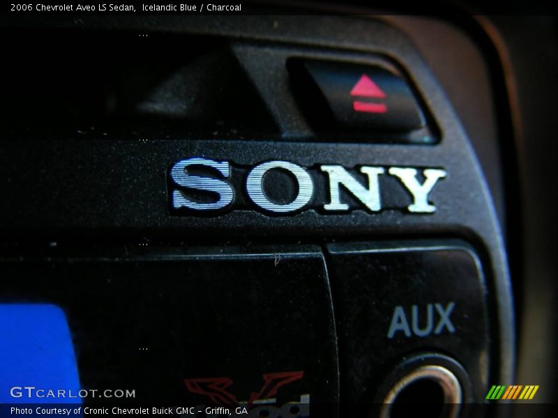 Icelandic Blue / Charcoal 2006 Chevrolet Aveo LS Sedan
