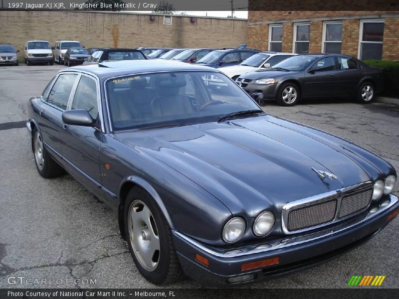 Kingfisher Blue Metallic / Gray 1997 Jaguar XJ XJR