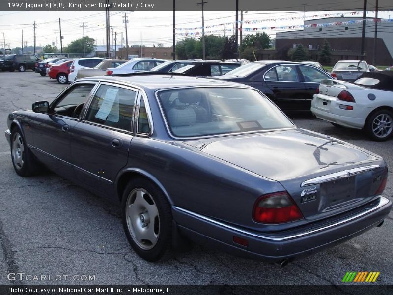 Kingfisher Blue Metallic / Gray 1997 Jaguar XJ XJR