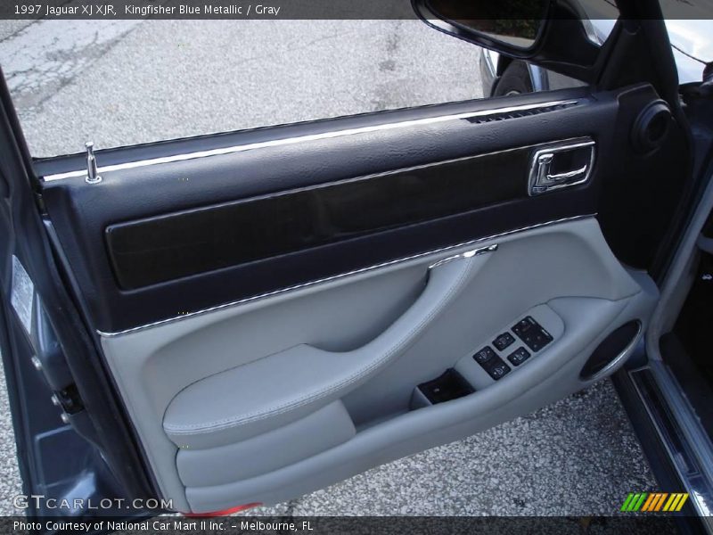 Kingfisher Blue Metallic / Gray 1997 Jaguar XJ XJR
