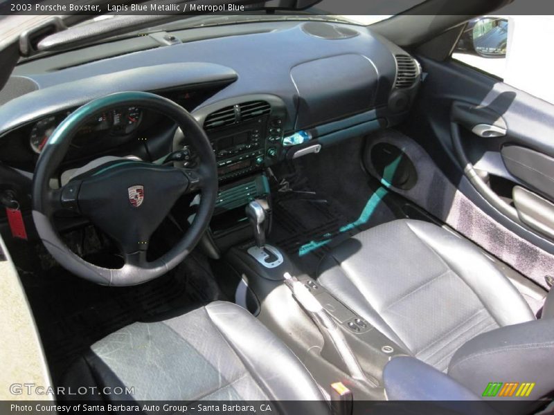 Lapis Blue Metallic / Metropol Blue 2003 Porsche Boxster