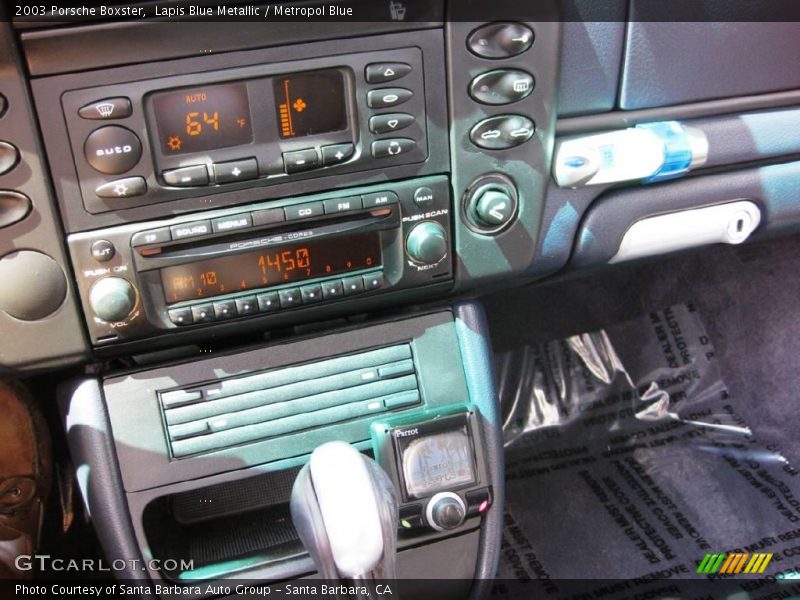 Lapis Blue Metallic / Metropol Blue 2003 Porsche Boxster