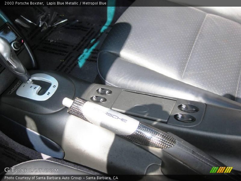 Lapis Blue Metallic / Metropol Blue 2003 Porsche Boxster