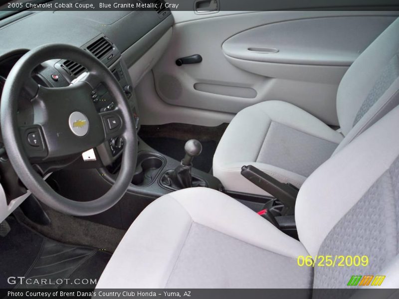 Blue Granite Metallic / Gray 2005 Chevrolet Cobalt Coupe
