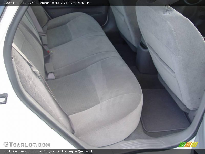 Vibrant White / Medium/Dark Flint 2007 Ford Taurus SEL