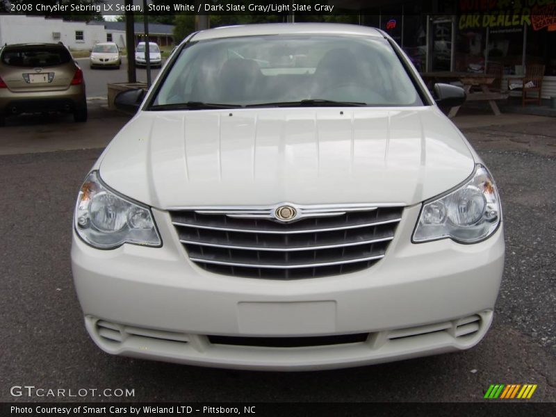 Stone White / Dark Slate Gray/Light Slate Gray 2008 Chrysler Sebring LX Sedan
