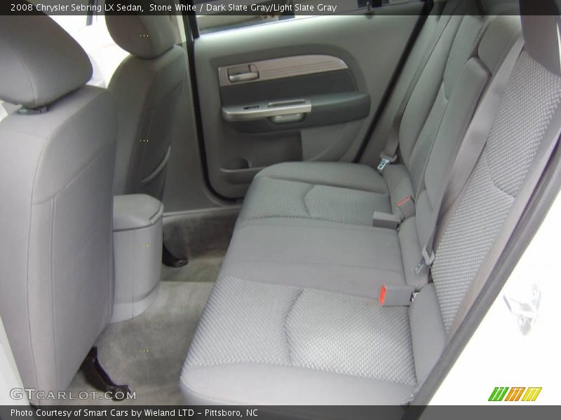 Stone White / Dark Slate Gray/Light Slate Gray 2008 Chrysler Sebring LX Sedan