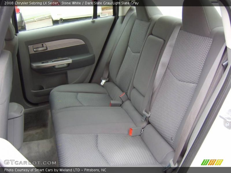 Stone White / Dark Slate Gray/Light Slate Gray 2008 Chrysler Sebring LX Sedan