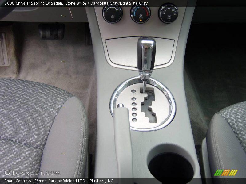 Stone White / Dark Slate Gray/Light Slate Gray 2008 Chrysler Sebring LX Sedan