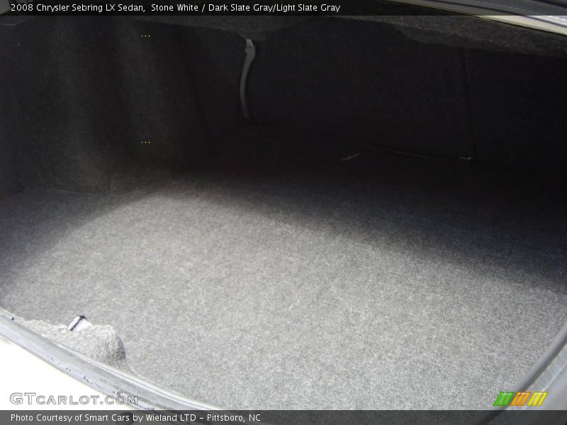 Stone White / Dark Slate Gray/Light Slate Gray 2008 Chrysler Sebring LX Sedan