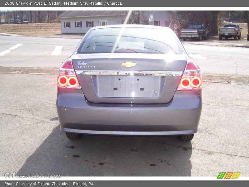 Medium Gray Metallic / Charcoal 2008 Chevrolet Aveo LT Sedan