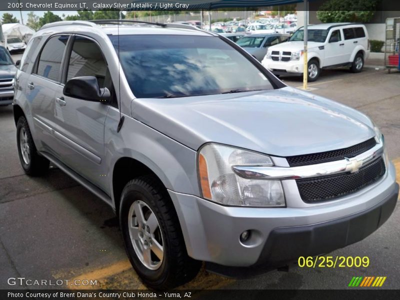 Galaxy Silver Metallic / Light Gray 2005 Chevrolet Equinox LT