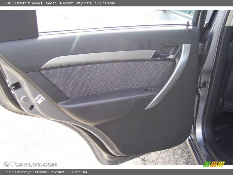 Medium Gray Metallic / Charcoal 2008 Chevrolet Aveo LT Sedan