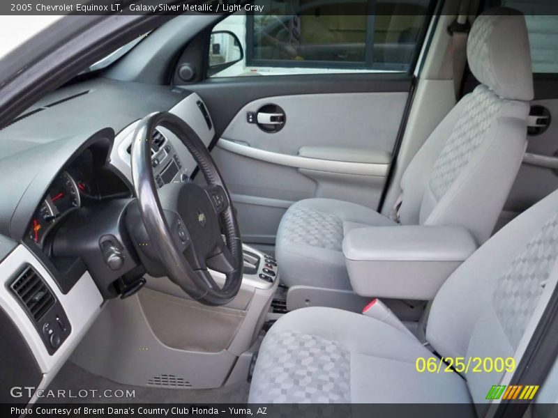 Galaxy Silver Metallic / Light Gray 2005 Chevrolet Equinox LT