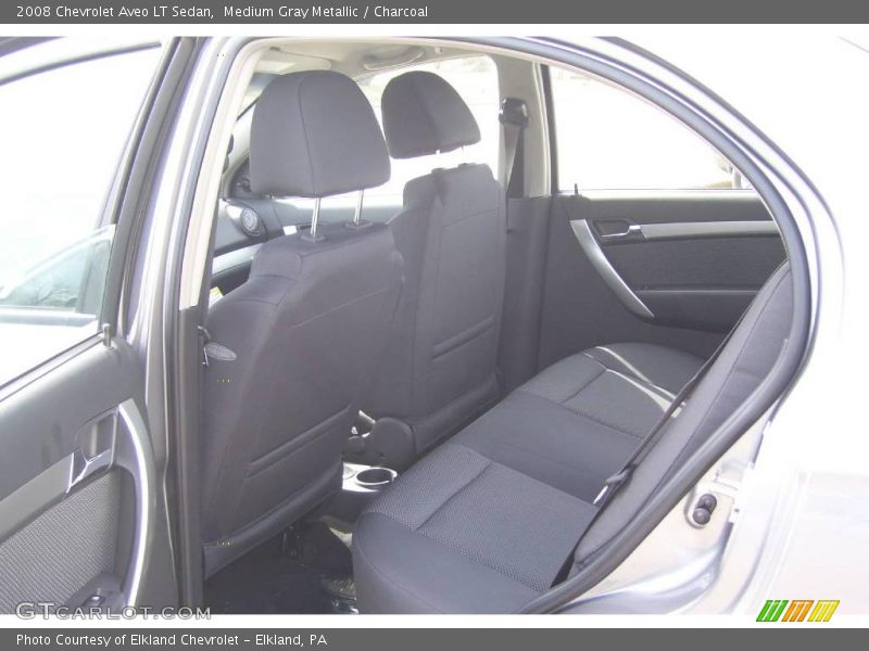 Medium Gray Metallic / Charcoal 2008 Chevrolet Aveo LT Sedan
