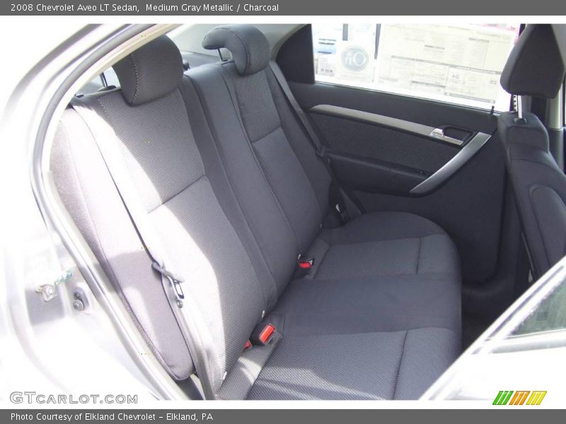 Medium Gray Metallic / Charcoal 2008 Chevrolet Aveo LT Sedan