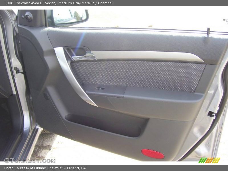 Medium Gray Metallic / Charcoal 2008 Chevrolet Aveo LT Sedan