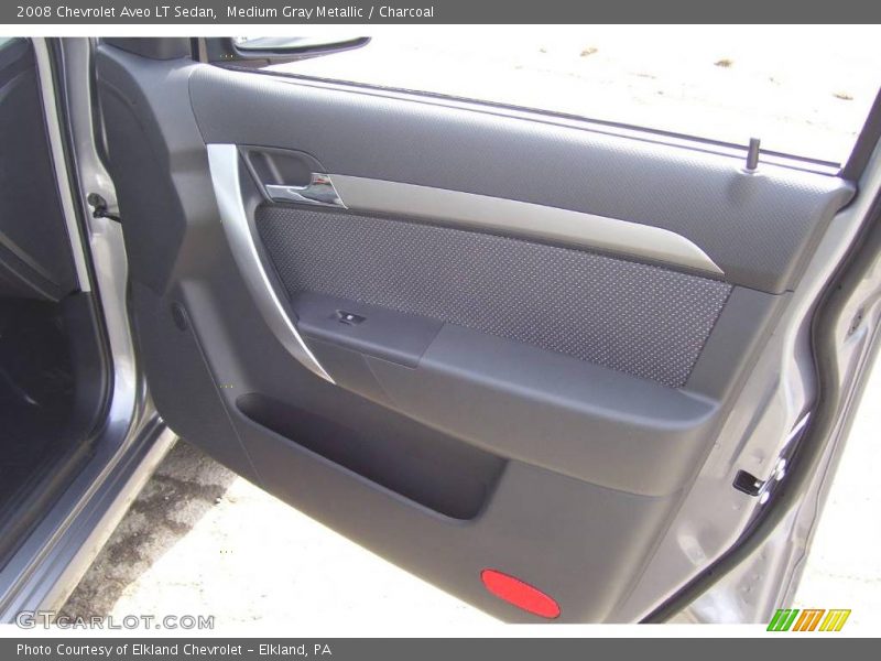 Medium Gray Metallic / Charcoal 2008 Chevrolet Aveo LT Sedan