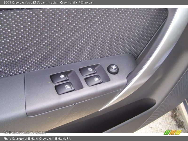 Medium Gray Metallic / Charcoal 2008 Chevrolet Aveo LT Sedan