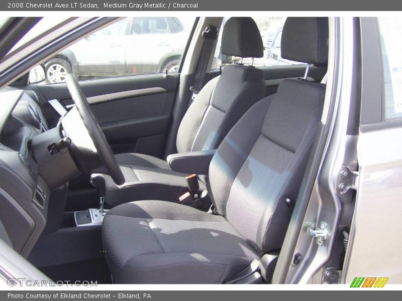 Medium Gray Metallic / Charcoal 2008 Chevrolet Aveo LT Sedan