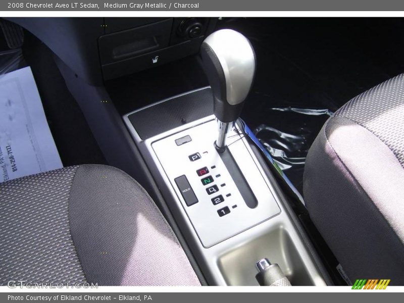 Medium Gray Metallic / Charcoal 2008 Chevrolet Aveo LT Sedan