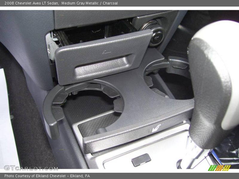 Medium Gray Metallic / Charcoal 2008 Chevrolet Aveo LT Sedan