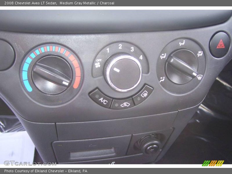 Medium Gray Metallic / Charcoal 2008 Chevrolet Aveo LT Sedan