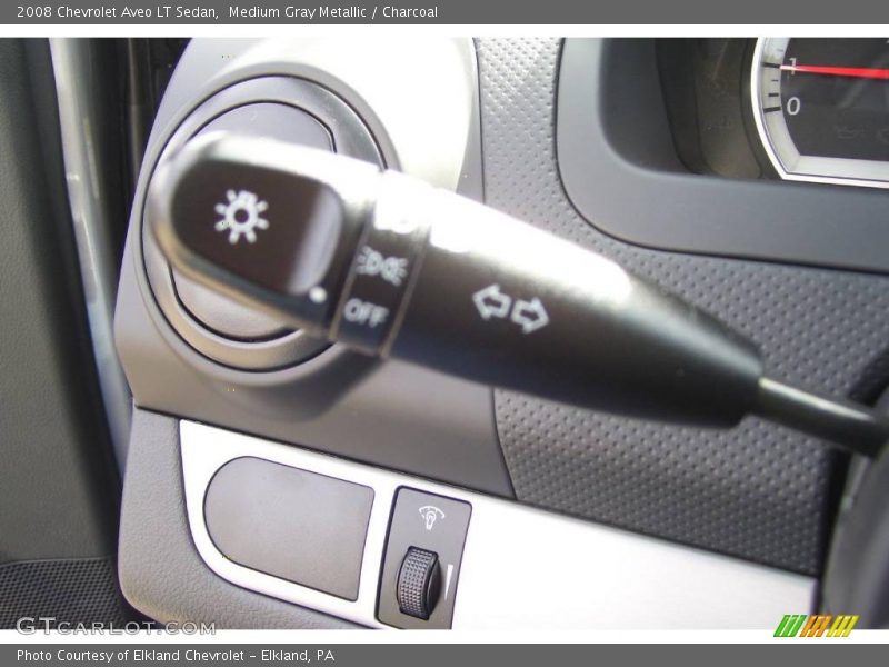 Medium Gray Metallic / Charcoal 2008 Chevrolet Aveo LT Sedan