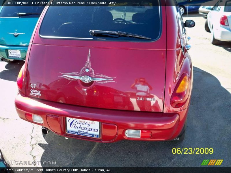 Inferno Red Pearl / Dark Slate Gray 2003 Chrysler PT Cruiser GT