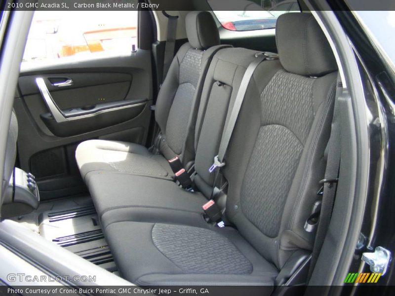 Carbon Black Metallic / Ebony 2010 GMC Acadia SL