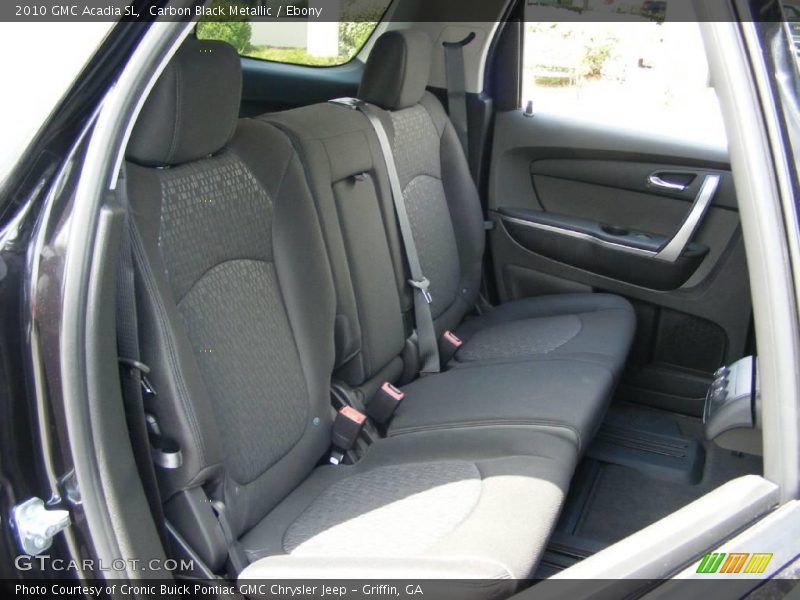 Carbon Black Metallic / Ebony 2010 GMC Acadia SL