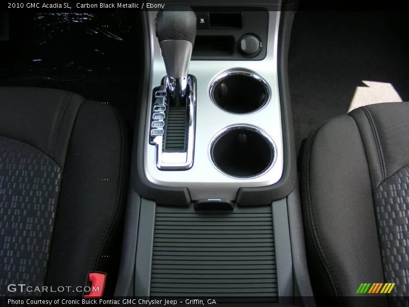 Carbon Black Metallic / Ebony 2010 GMC Acadia SL