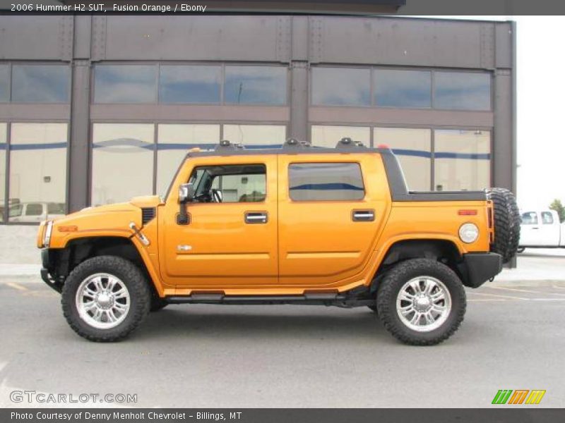 Fusion Orange / Ebony 2006 Hummer H2 SUT