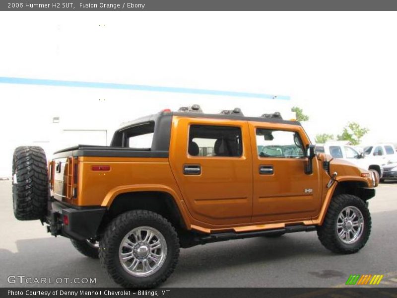 Fusion Orange / Ebony 2006 Hummer H2 SUT