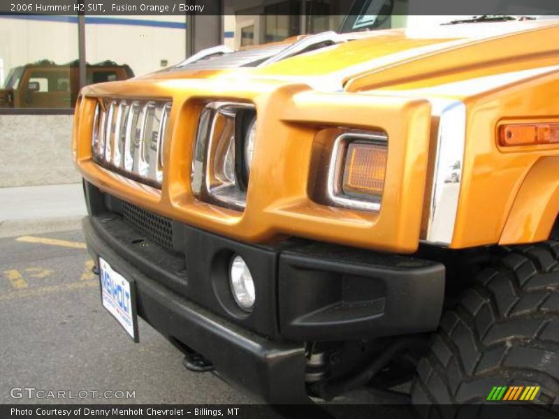 Fusion Orange / Ebony 2006 Hummer H2 SUT