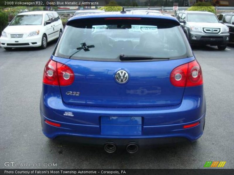 Deep Blue Metallic / Anthracite 2008 Volkswagen R32