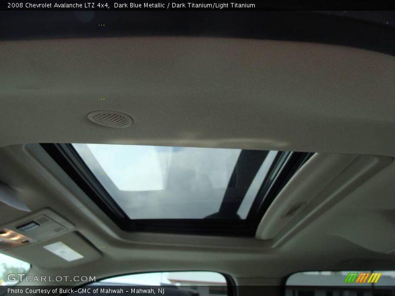 Dark Blue Metallic / Dark Titanium/Light Titanium 2008 Chevrolet Avalanche LTZ 4x4