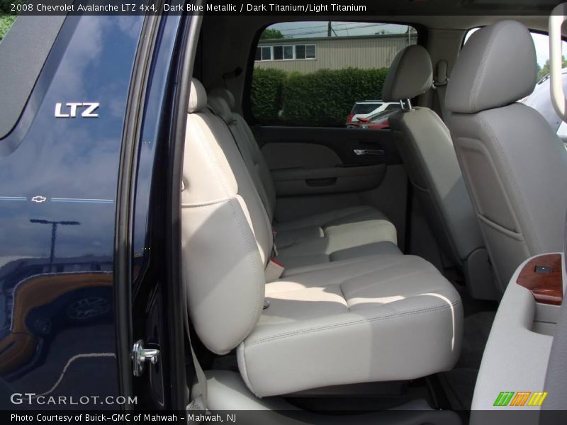 Dark Blue Metallic / Dark Titanium/Light Titanium 2008 Chevrolet Avalanche LTZ 4x4