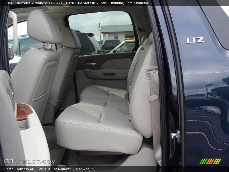 Dark Blue Metallic / Dark Titanium/Light Titanium 2008 Chevrolet Avalanche LTZ 4x4