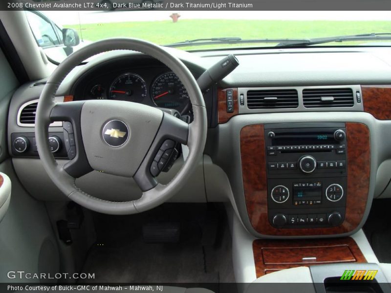 Dark Blue Metallic / Dark Titanium/Light Titanium 2008 Chevrolet Avalanche LTZ 4x4
