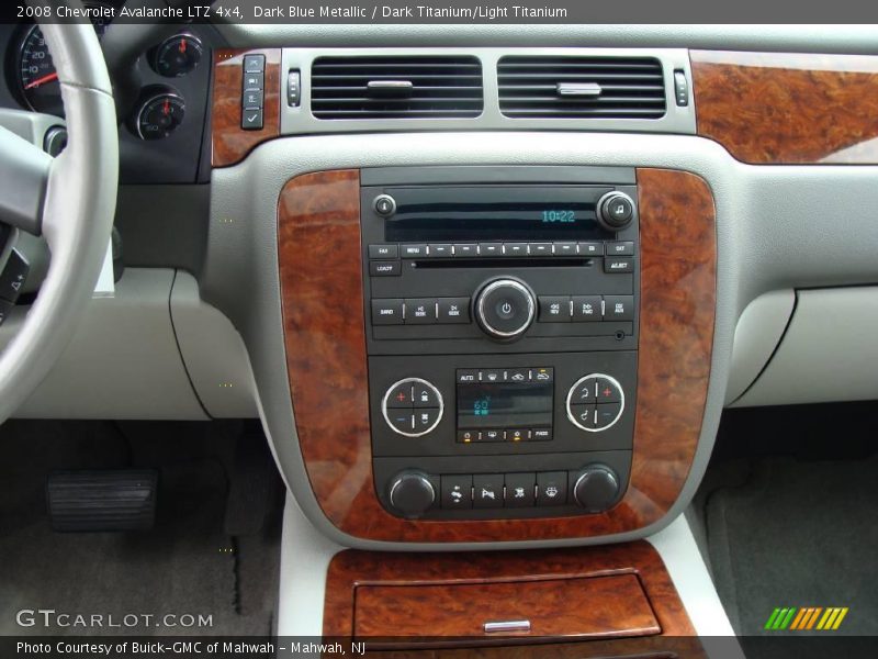 Dark Blue Metallic / Dark Titanium/Light Titanium 2008 Chevrolet Avalanche LTZ 4x4