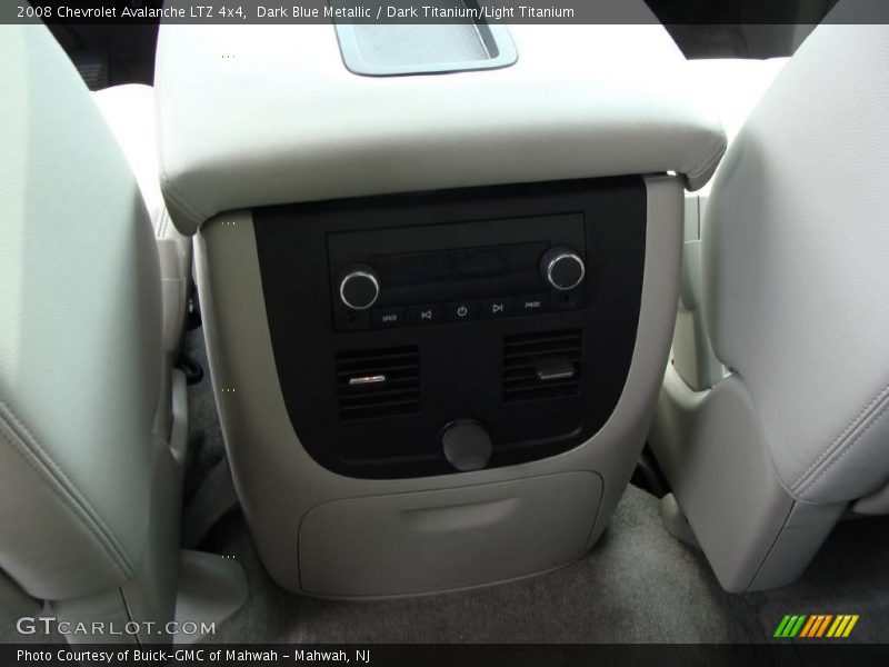 Dark Blue Metallic / Dark Titanium/Light Titanium 2008 Chevrolet Avalanche LTZ 4x4
