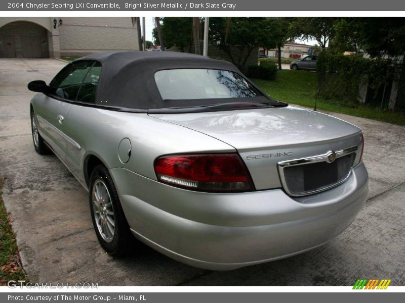 Bright Silver Metallic / Dark Slate Gray 2004 Chrysler Sebring LXi Convertible