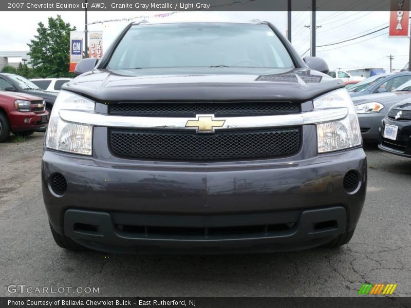 Granite Gray Metallic / Light Gray 2007 Chevrolet Equinox LT AWD