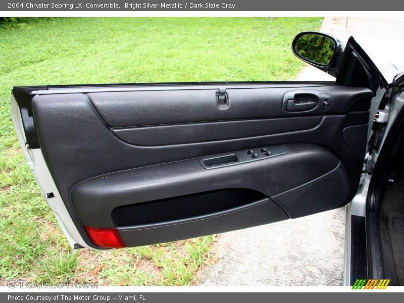 Bright Silver Metallic / Dark Slate Gray 2004 Chrysler Sebring LXi Convertible
