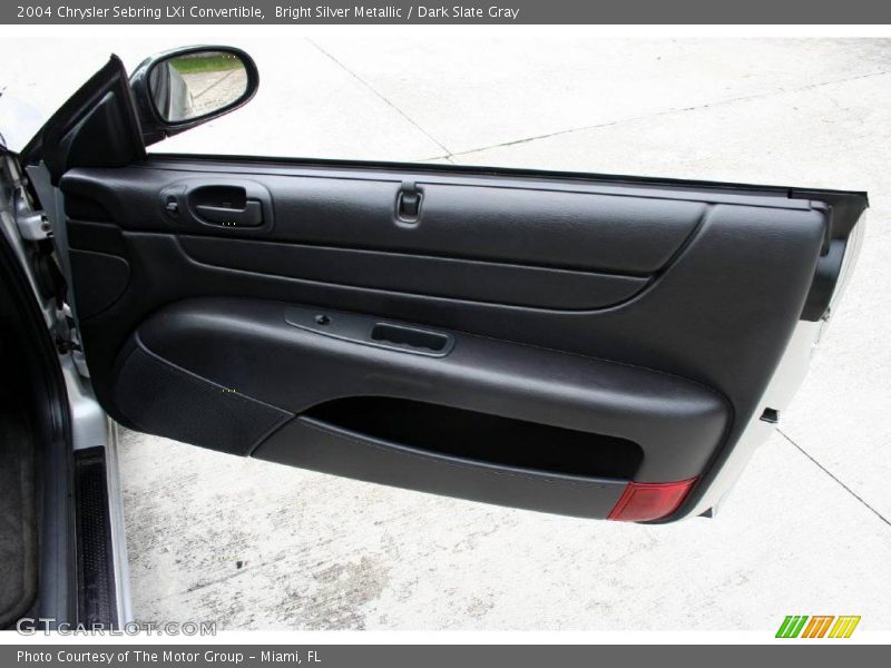 Bright Silver Metallic / Dark Slate Gray 2004 Chrysler Sebring LXi Convertible