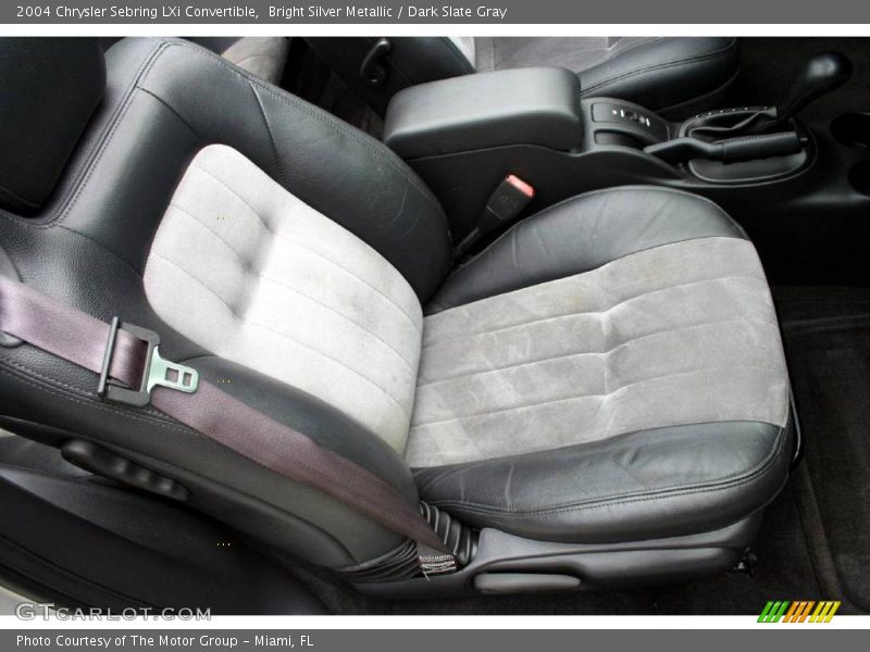 Bright Silver Metallic / Dark Slate Gray 2004 Chrysler Sebring LXi Convertible