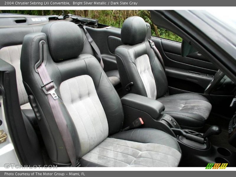 Bright Silver Metallic / Dark Slate Gray 2004 Chrysler Sebring LXi Convertible